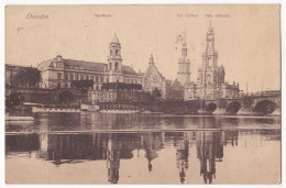 Dresden Ständehaus, Schloss Und Hofkirche 1921 Pour Saint Etienne France - Dresden