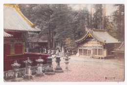 CPA 1913, Toshogu Temple Nikko,  Cachet Au Dos: " Via SIBERIA Et Timbre - Otros & Sin Clasificación