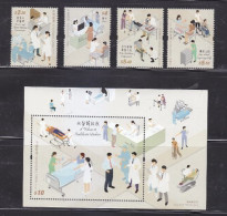 China Hong Kong 2023 A Tribute To Healthcare Workers (stamps 4v+SS/Block) MNH - Unused Stamps