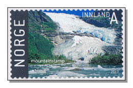 Norway 2013 Boya Glacier Gletscher Mountain Berge ** MNH - Unused Stamps