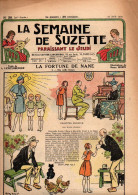 La Semaine De Suzette N°38 La Fortune De Nane - Quand Bambino Joue Sur La Plage Tricot - Le Filleul De Tante Cadette... - La Semaine De Suzette