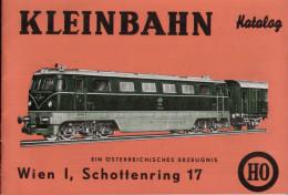 Catalogue KLEINBAHN 1964/65 GESAMTKATALOG Maßstab HO 1:87 - Deutsch