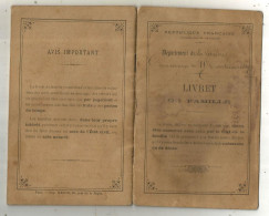Livret De Famille, Vienne , MONTMORILLON, 1899, 3 Scans - Zonder Classificatie