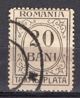 S2910 - ROMANIA ROUMANIE TAXE Yv N°59 - Portomarken