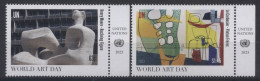 ONU New-York 2023 - Unesco - World Art Day - Journée Mondiale De L'art - Weltkunsttag ** (marge ONU) - Unused Stamps