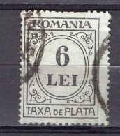 S2923 - ROMANIA ROUMANIE TAXE Yv N°81 - Impuestos