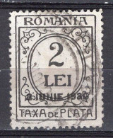 S2925 - ROMANIA ROUMANIE TAXE Yv N°83 - Impuestos