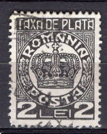 S2930 - ROMANIA ROUMANIE TAXE Yv N°92 - Portomarken