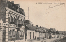 Beauval (80 - Somme) Rue Du Bourg - Beauval