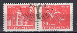 S2935 - ROMANIA ROUMANIE TAXE Yv N°124 - Portomarken