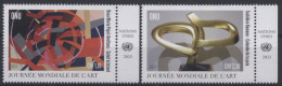 ONU Genève 2023 - Unesco - World Art Day - Journée Mondiale De L'art - Weltkunsttag ** (marge ONU) - Ongebruikt