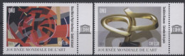 ONU Genève 2023 - Unesco - World Art Day - Journée Mondiale De L'art - Weltkunsttag ** (marge Unesco) - Unused Stamps