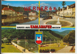 Gruss Aus Karlshafen - Weser - 4 Ansichten - Von 1983 (34584) - Bad Karlshafen