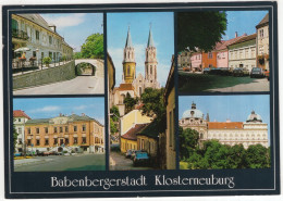 Babenbergerstadt Klosterneuburg - Hundskehle,Rathaus,Stiftskirche, Häuser Am Rathausplatz - (NÖ, Österreich/Austria) - Tulln