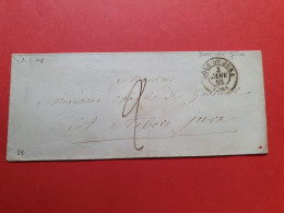 Enveloppe De Dole Du Jura Pour Arbois En 1848 - Réf 2 - 1801-1848: Précurseurs XIX