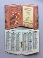 Petit Calendrier De Poche / Petit LAROUSSE Illustré / 1927 Bon état / Rare - Formato Piccolo : 1921-40