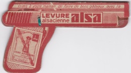 Revolver Publicitaire Pour Les Levures ALSA, En Carton épais Rigide Bon état Voir Les Scans - Advertising