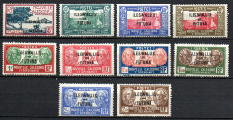 Col33 Colonie Wallis & Futuna N° 77 à 86 Neuf X MH Cote : 15,00€ - Unused Stamps