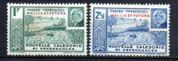 Col33 Colonie Wallis & Futuna N° 90 & 91 Neuf X MH Cote : 3,50€ - Neufs