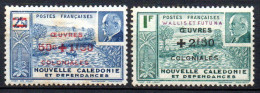 Col33 Colonie Wallis & Futuna N° 131 & 132 Neuf X MH Cote : 4,50€ - Unused Stamps