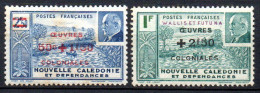 Col33 Colonie Wallis & Futuna N° 131 & 132 Neuf X MH Cote : 4,50€ - Neufs