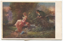 H. Zatzka Painter, Surprise Art PC, Year 1920, Verigari Stamps - Zatzka