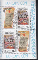 ZYPERN, Türk.  Block 3, Gestempelt, Europa CEPT: Historische Ereignisse, 1982 - Used Stamps