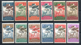 Col33 Colonie Wallis & Futuna Taxe N° 11 à 19 + 21 à 23 Neuf X MH Cote : 14,25€ - Postage Due