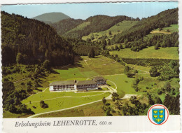 Freiland-Lehenrotte - Erholungsheim 'Lehenrotte', 660 M - (NÖ, Österreich/Austria) - 1973 - Alpine Luftbild - Lilienfeld