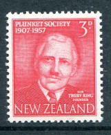 New Zealand 1957 50th Anniversary Of Plunket Society MNH (SG 760) - Neufs