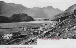 CHAMPFER UND SILVAPLANA ► Schöne Gesamtansicht, Ca.1900 - Silvaplana