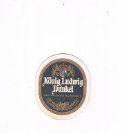 POSAVASOS ANTIGUO CERVEZA BEER KONIG LUDWIG DUNKEL ** - Alcools