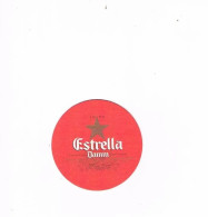 POSAVASOS ANTIGUO CERVEZA BEER ESTRELLA DAMM - Alcools