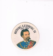 POSAVASOS ANTIGUO CERVEZA KONIG LUDWIG II - Alcools