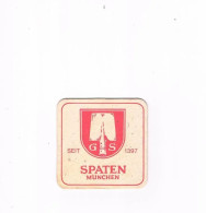 POSAVASOS ANTIGUO CERVEZA BEER SPATEN ** - Alcolici