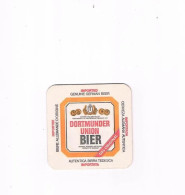 POSAVASOS ANTIGUO CERVEZA BEER DORTMUNDER UNION BIER ALEMANIA IMPORTADOR LUIS MASYEBRA MARTI - Alcoholes