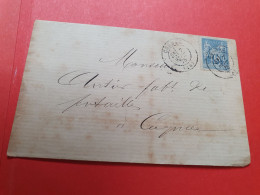 Lettre Sans Texte De  Cognac Pour Cognac En 1878  - Réf 65 - 1877-1920: Période Semi Moderne