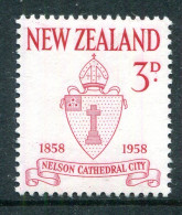 New Zealand 1958 Centenary Of Nelson HM (SG 767) - Nuevos