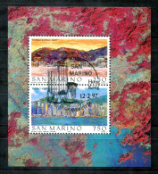 SAN MARINO Block 22, Bl.22 FD Canc. - Hong Kong 1897-1997 - SAINT MARIN - Blocchi & Foglietti