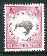 New Zealand 1959 Pan-Pacific Scout Jamboree HM (SG 771) - Ongebruikt