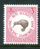 New Zealand 1959 Pan-Pacific Scout Jamboree HM (SG 771) - Ongebruikt