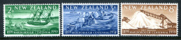New Zealand 1959 Centenary Of Marlborough Province Pairs Set HM (SG 772-774) - Nuovi