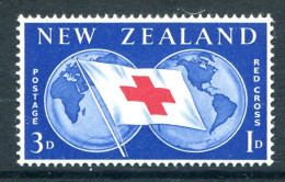 New Zealand 1959 Red Cross Commemoration HM (SG 775) - Unused Stamps