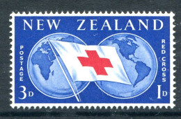 New Zealand 1959 Red Cross Commemoration HM (SG 775) - Unused Stamps