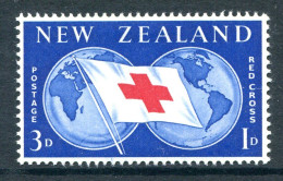 New Zealand 1959 Red Cross Commemoration HM (SG 775) - Unused Stamps