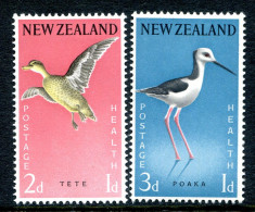 New Zealand 1959 Health - Birds Set HM (SG 776-777) - Unused Stamps