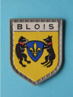 BLOIS ( Chocolat LANVIN ) Blason > Villes De FRANCE ( 5 X 4 Cm. ) ! - Chocolate