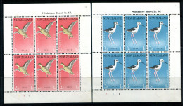 New Zealand 1959 Health - Birds MS Set Of 2 MNH (SG MS777c) - Ongebruikt