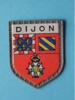 DIJON ( Chocolat LANVIN ) Blason > Villes De FRANCE ( 5 X 4 Cm. ) ! - Chocolat