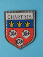 CHARTRES ( Chocolat LANVIN ) Blason > Villes De FRANCE ( 5 X 4 Cm. ) ! - Schokolade